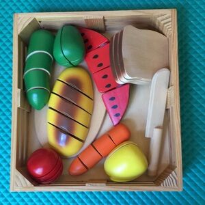 Melissa & Doug Cutting Food - Play Food Set